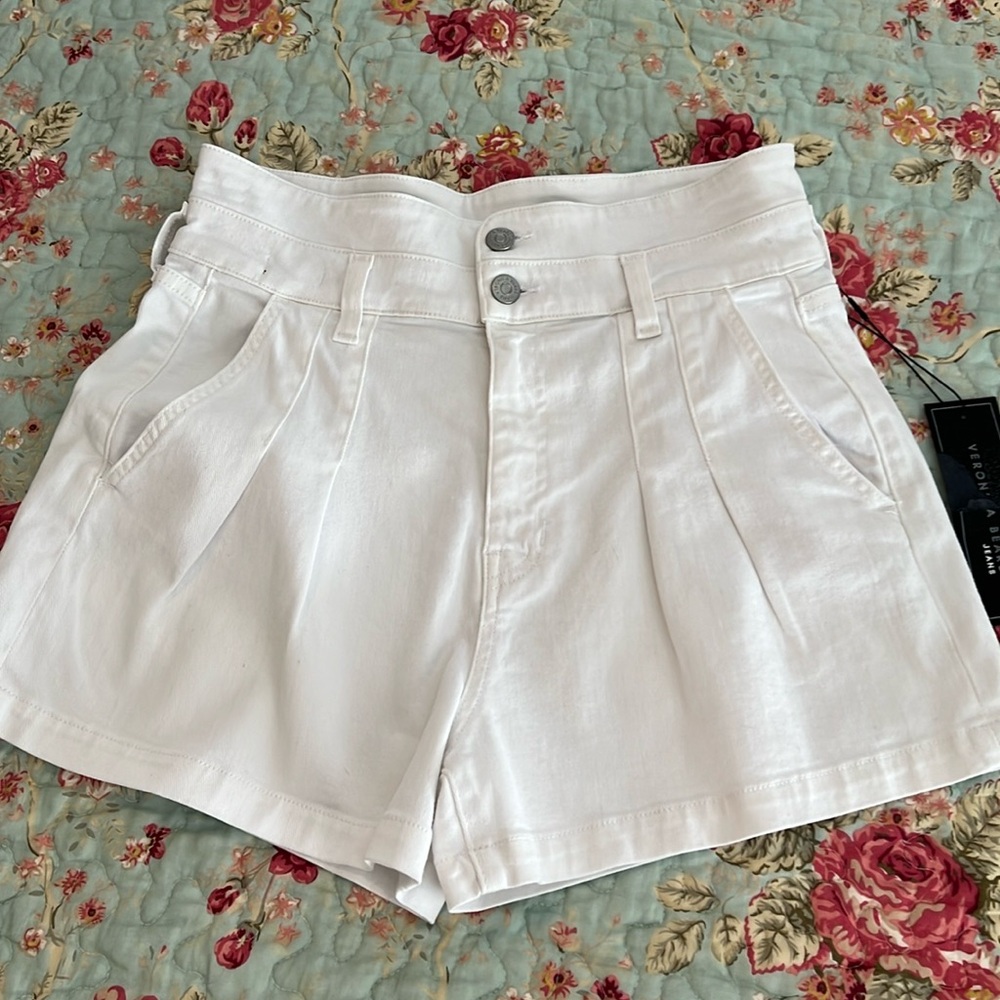 Veronica Beard Jeans Jaylen Shorts High Rise